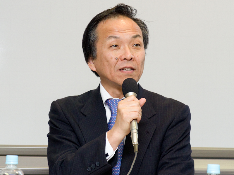 <b>カメラ映像機器工業会プロジェクト審議会委員長の後藤哲朗氏</b>