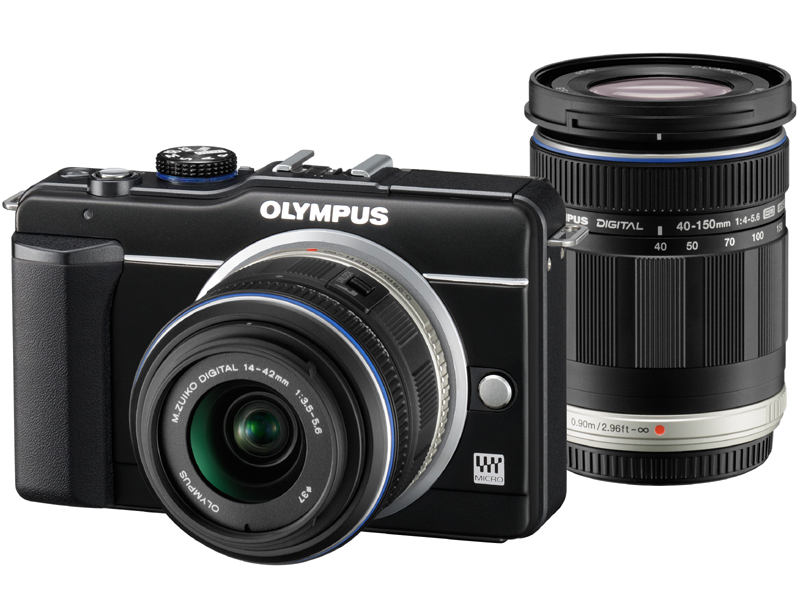 <b>ブラックのダブルズームキット</b>