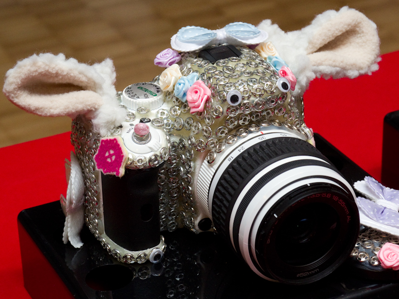 <b>PENTAX賞受賞作品。作者は絵画学科洋画選考4年 岩下円さん</b>