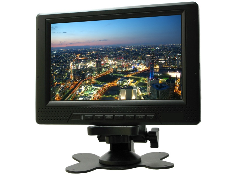 <b>標準スタンドを取り付けたところ</b>