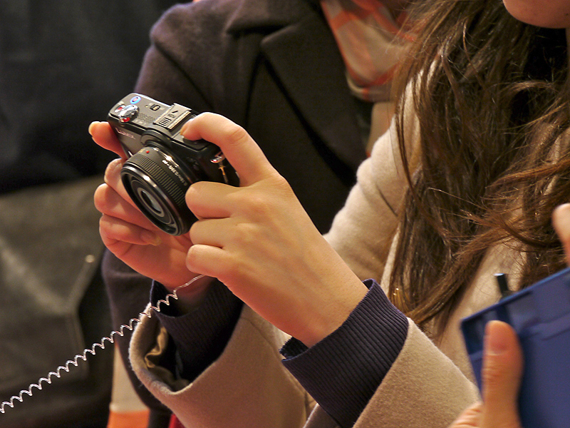 <b>若い女性の来場者も多く見られた</b>