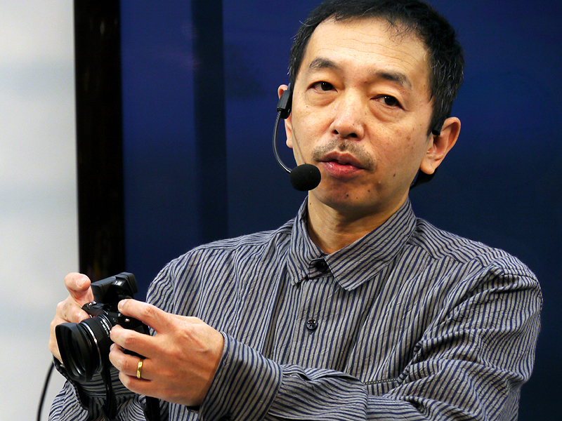 <b>森脇章彦氏によるセミナーも多くの人が聞き入っていた</b>