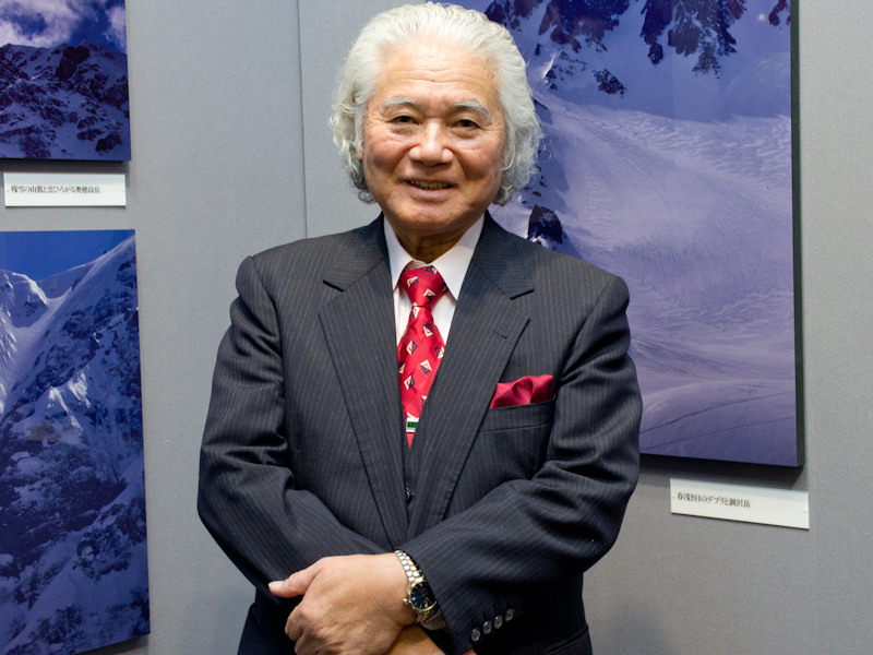 <b>白籏さんは今も山に登り続けている</b>