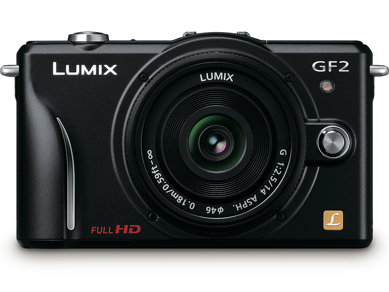 <b>LUMIX DMC-GF2（ブラック）。12月3日に発売</b>