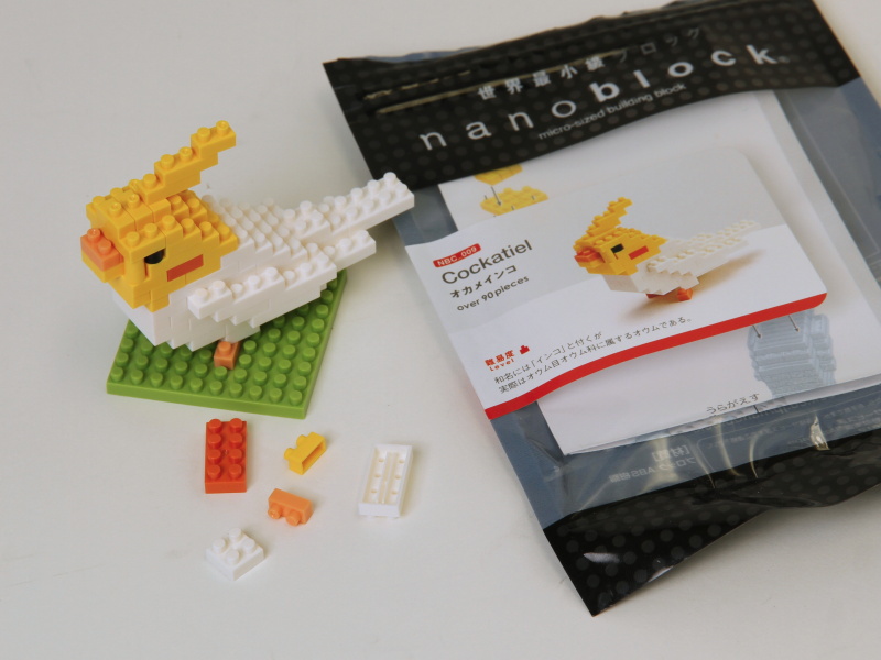 <b>市販のnanoblock。700円前後から購入できる</b>