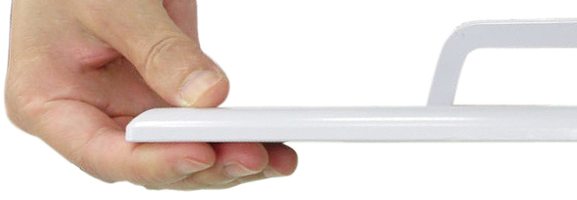 <b>最薄部9mmを実現した</b>