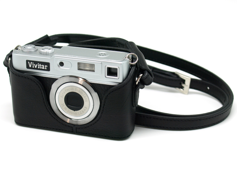 <b>カメラへの装着例（ブラック）</b>