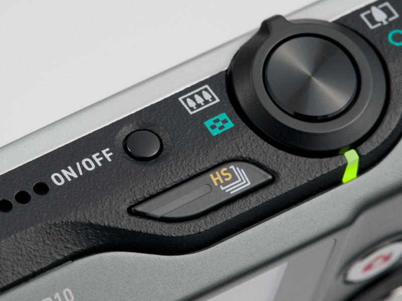 <b>「連続撮影切替」ボタンで「HSベストショット」メニューが呼び出せる</b>