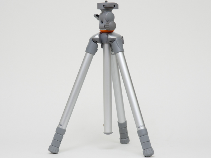 <b>センターコラムを最も低くして設置したところ</b>