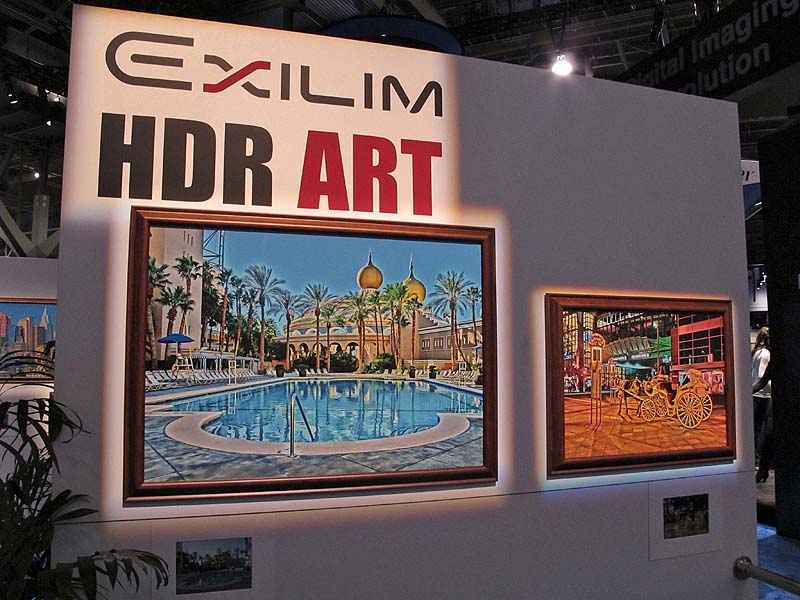 <b>こちらは発売中のカシオ製デジタルカメラで採用している「HDRアート」機能による撮影例</b>