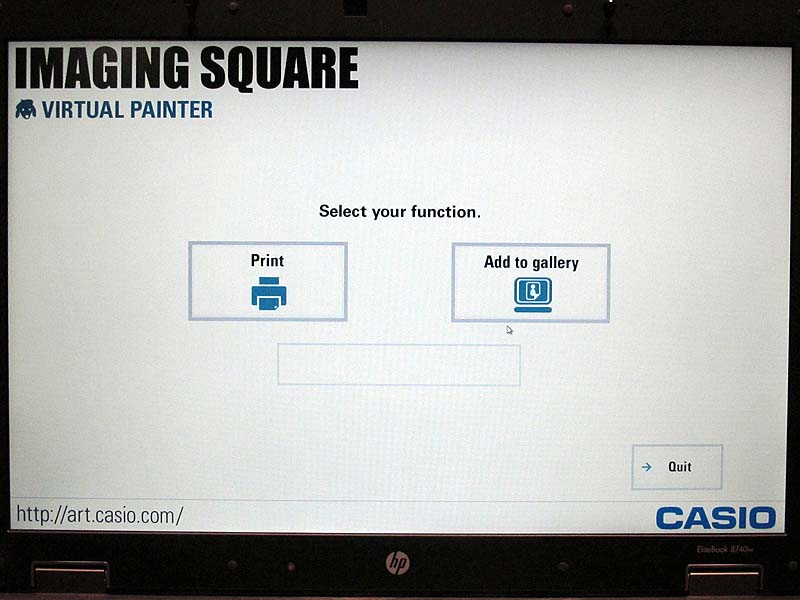 <b>作成した画像はプリントのほかオンラインギャラリーに保存できる</b>