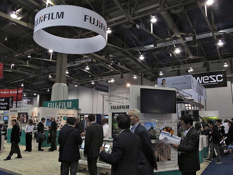 <b>富士フイルムブース</b>