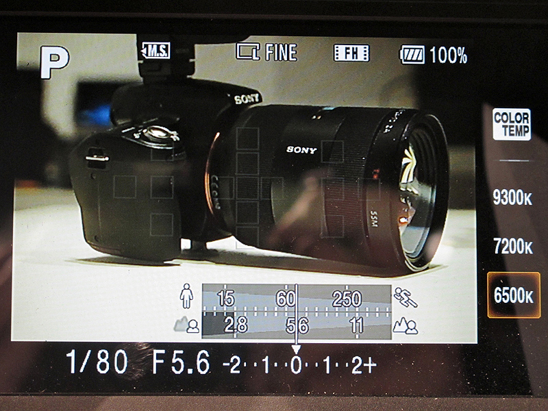 <b>色温度も変更できる</b>