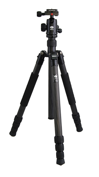 <b>カーボン三脚+雲台セットT-1204X+G10（6万5,100円）</b>