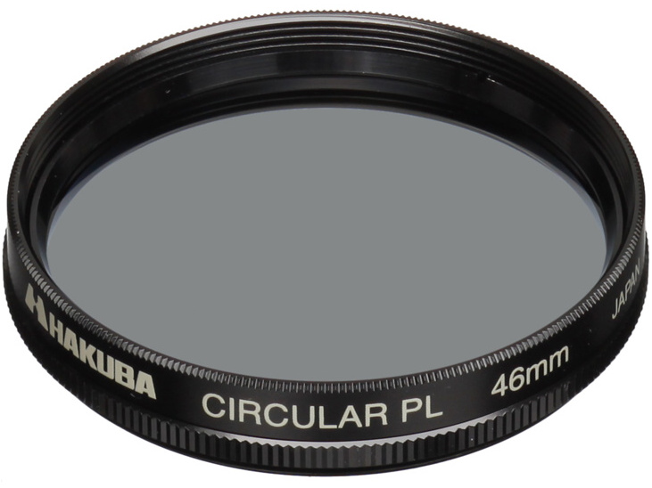 <b>サーキュラーPLフィルター（46mm径）</b>