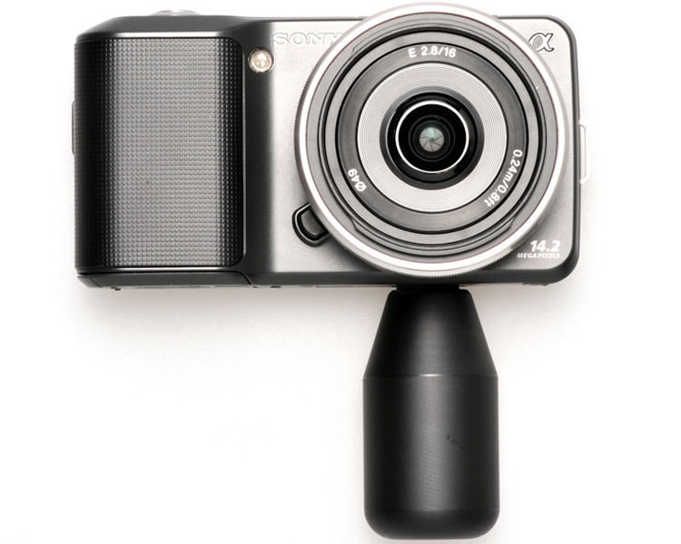 <b>装着例（ミラーレスカメラ）</b>