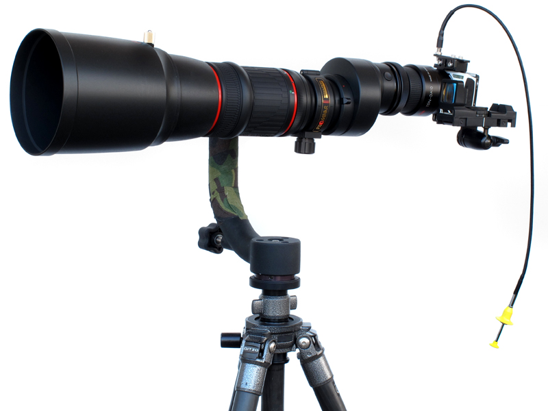 <b>プリズムユニットを使ったデジスコ撮影システム</b>