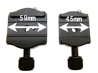 <b>PC-59N（左）とPC-45N（右）</b>