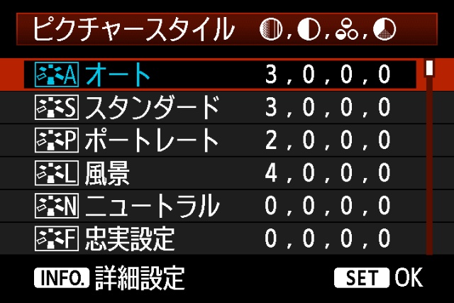 <b>ピクチャースタイルに「オート」が新たに加わる</b>