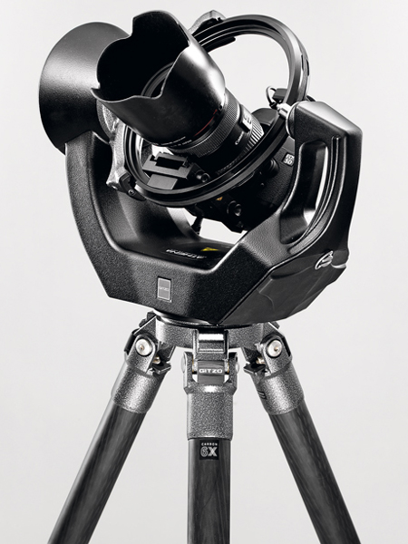 <b>カメラを装着した「アテナ」</b>