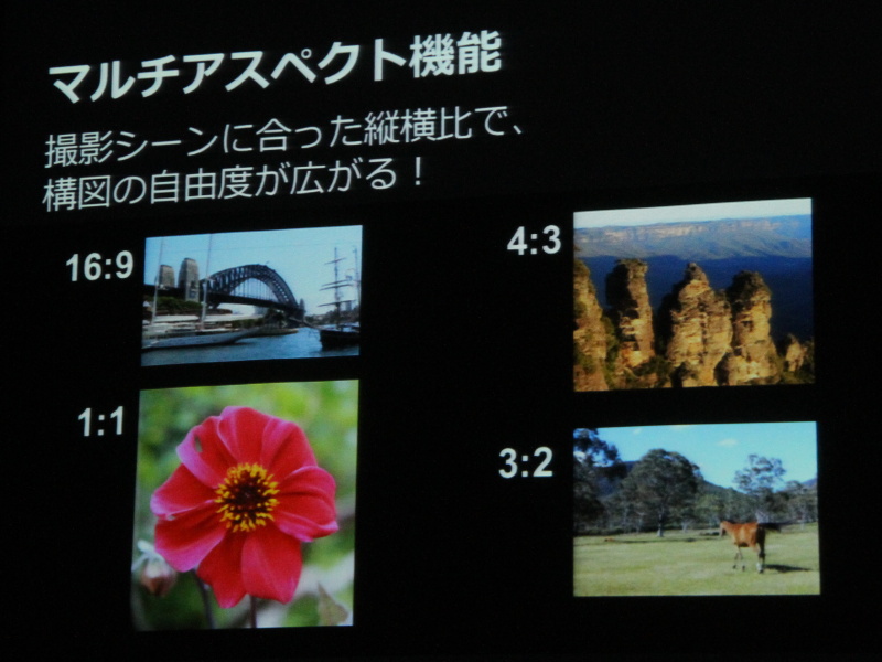 <b>マルチアスペクトも利用可能になった</b>