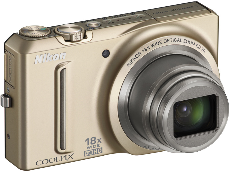 <b>COOLPIX S9100（ソフィアゴールド）</b>