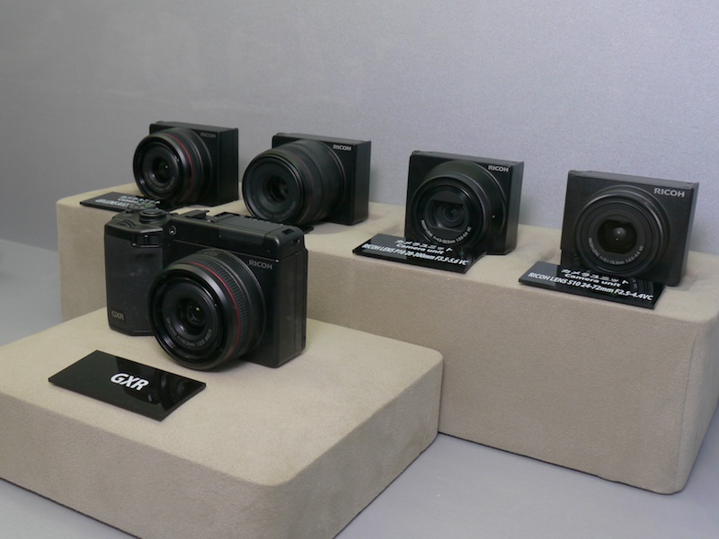 <b>GXR用の4つのカメラユニットが勢揃いした</b>