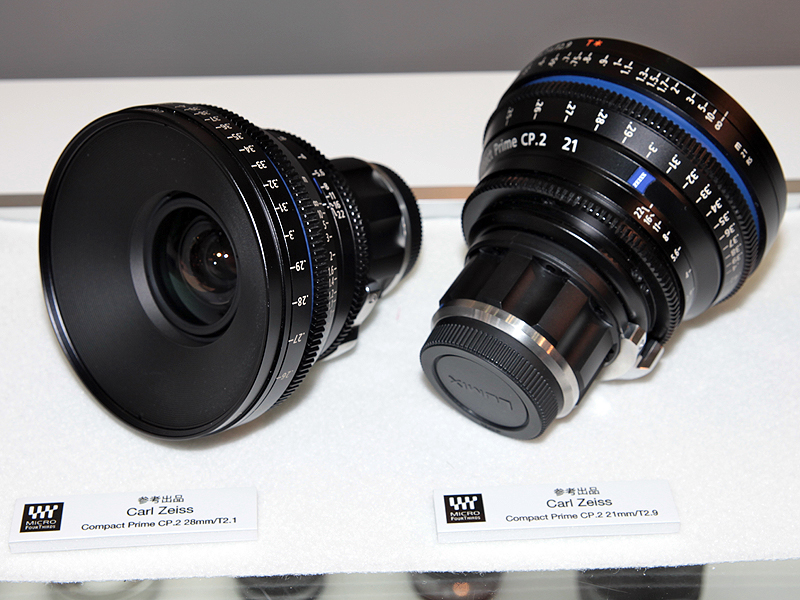 <b>「CP.2 28mm / T2.1」と「CP.2 21mm / 2.9」</b>