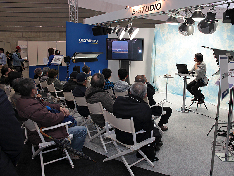 <b>プロカメラマンによるセミナーも盛況</b>