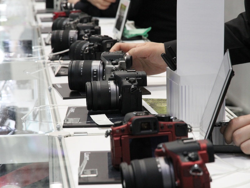 <b>マイクロフォーサーズカメラ「LUMIX G」シリーズのタッチ&amp;トライコーナー</b>