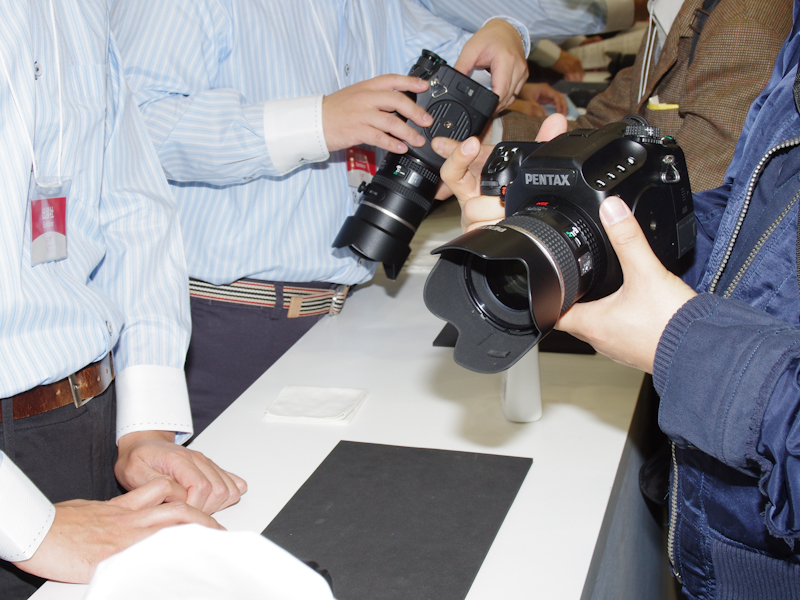 <b>645Dが人気のタッチ&amp;トライ</b>