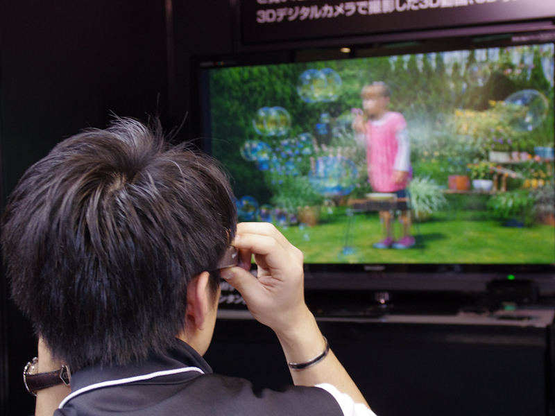 <b>3D画像の楽しみ方についても様々な方法を提案していた</b>