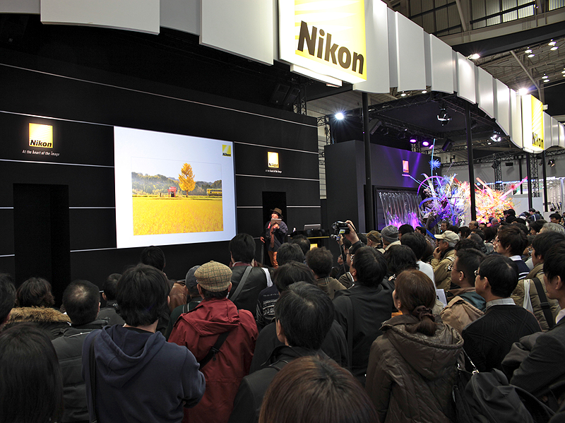 <b>プロカメラマンによるセミナーも大盛況</b>
