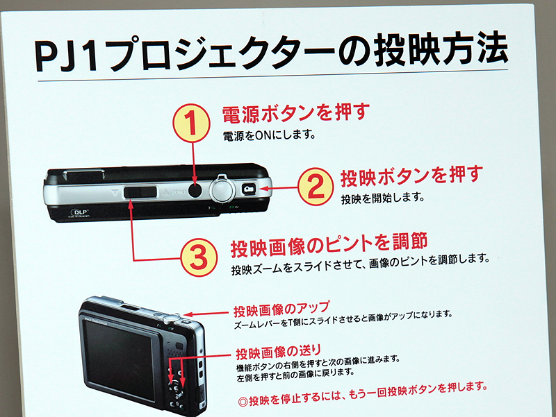 <b>簡単な操作も訴求していた</b>