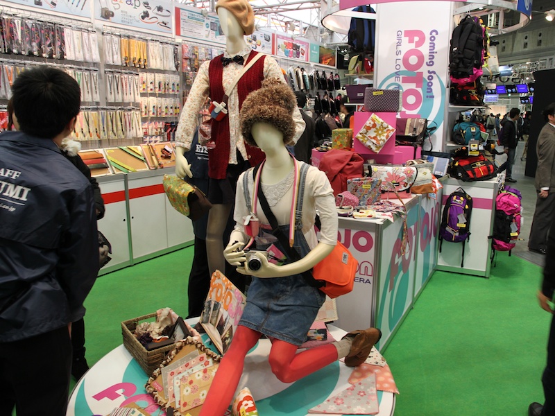 <b>コンセプチュアルな参考展示を行なっていた</b>