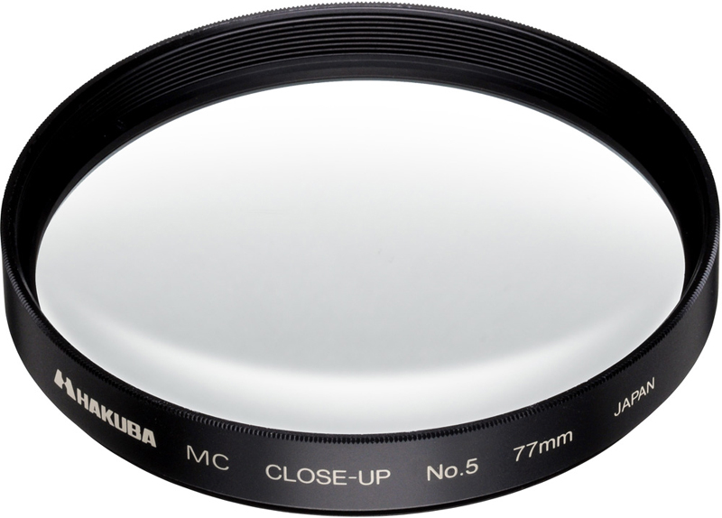 <b>MCクローズアップレンズNo.5」（77mm径）</b>