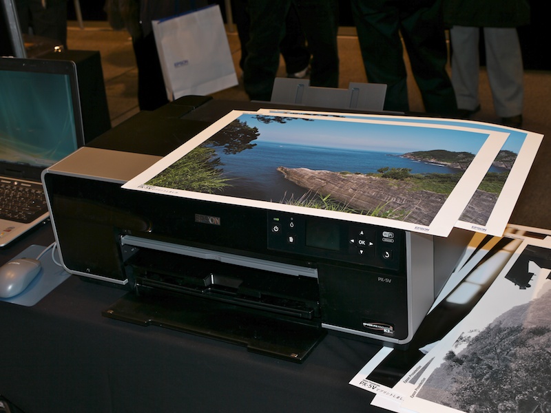 <b>イベントの主役は発売間もないPX-5V</b>