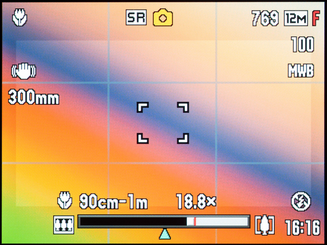 <b>「シングル超解像」をオンにしてめいっぱい望遠側にズームした状態。これで450mm相当の超望遠となる</b>