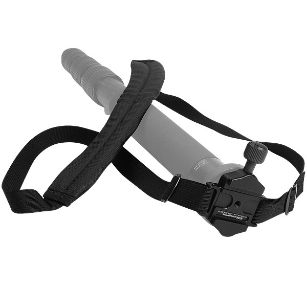 <b>そのまま一脚などに装着できる</b>