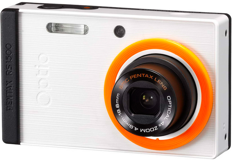 <b>パールホワイト。こちらはオレンジのレンズリング</b>