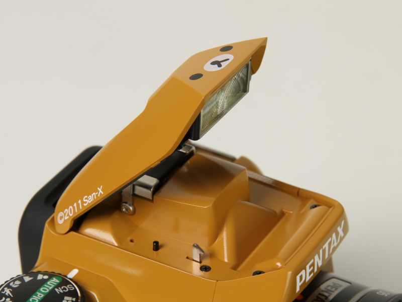 <b>ストロボをポップアップしたところ</b>