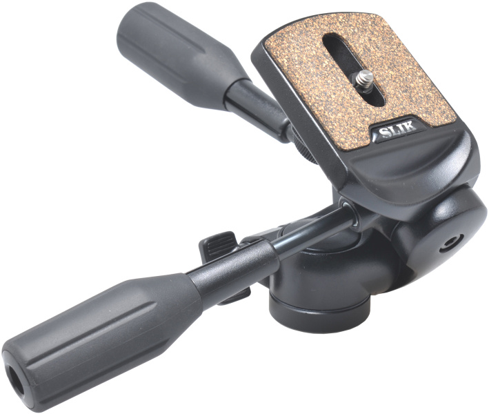 <b>3ウェイ雲台「SH-706」を備える</b>