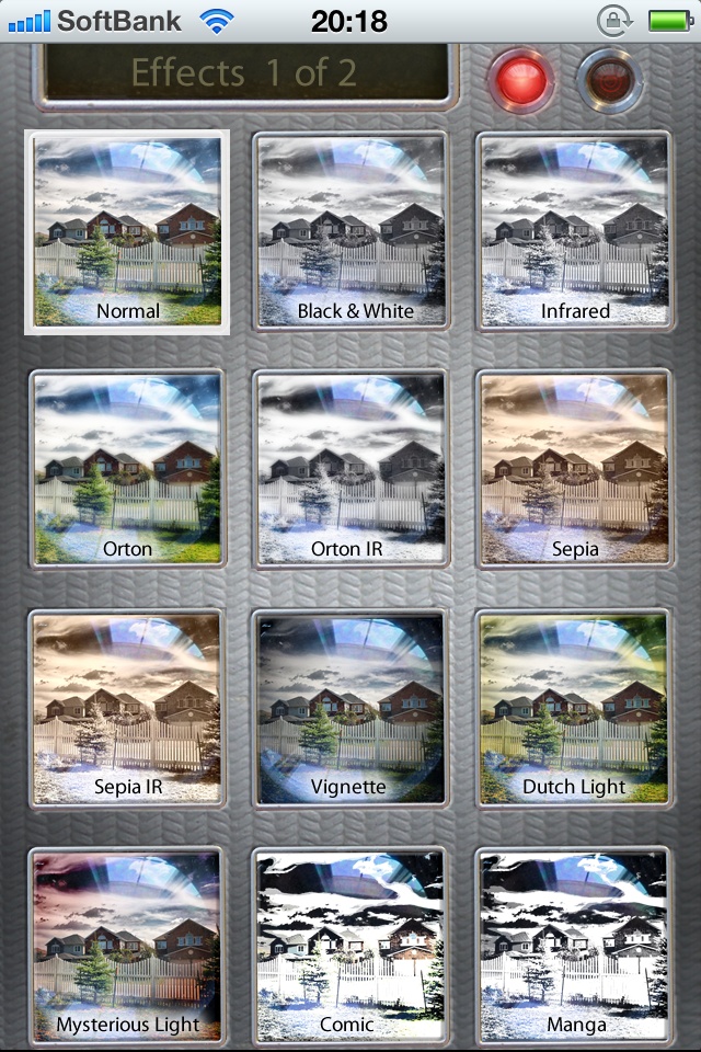 <b>バージョン1.5には18種類のエフェクトを搭載</b>