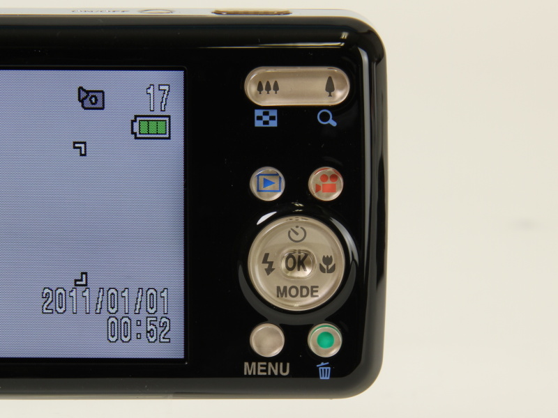 <b>背面の操作部</b>