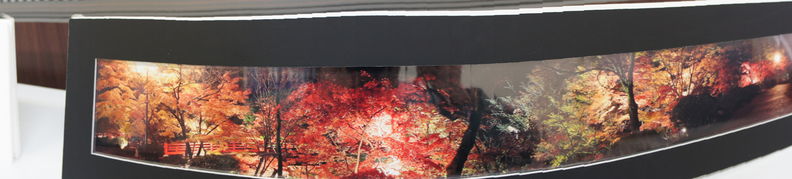 <b>ハンディタイプでの撮影例。手持ち撮影（上）は、ハンディタイプ使用（下）に比べて継ぎ目が目立っている（いずれもワンロード提供）</b>