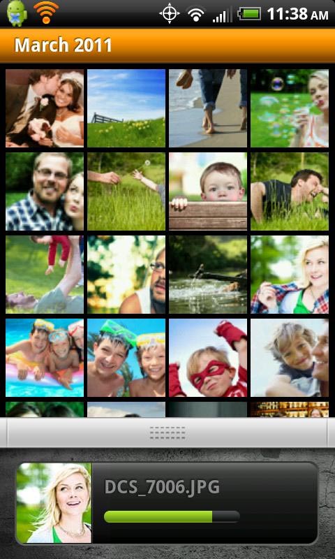 <b>Android用Eye-Fiアプリ。Eye-Fiのダイレクトモード対応に合わせて登場した。日本語版は5月中旬にリリースするという</b>