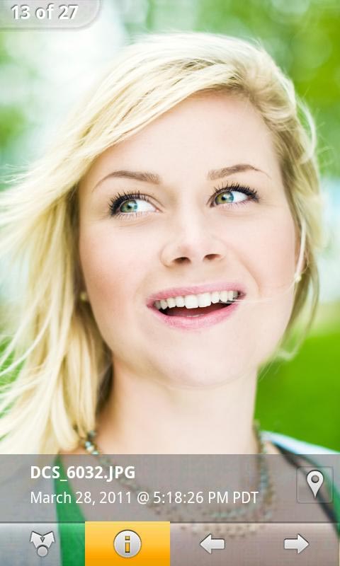 <b>Android用Eye-Fiアプリ。Eye-Fiのダイレクトモード対応に合わせて登場した。日本語版は5月中旬にリリースするという</b>