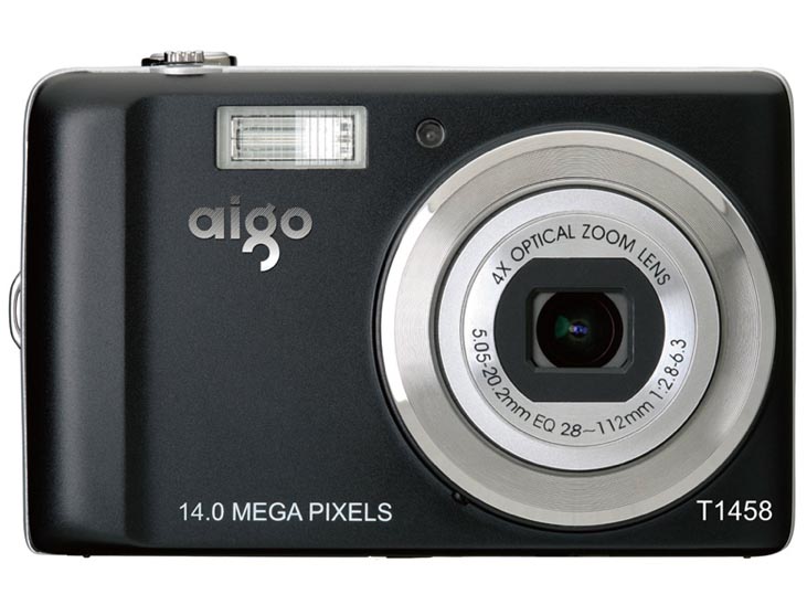 <b>同じくaigoブランドのT1458。3型タッチパネル液晶モニターなどを採用する。価格は1万7,800円</b>