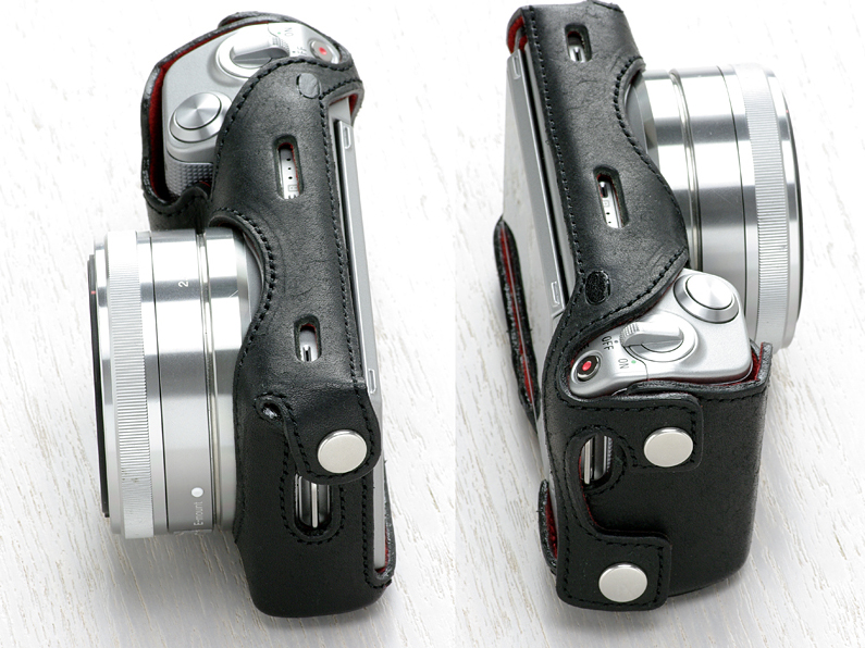 <b>カメラの着脱は3つのロックボタンで行なう</b>