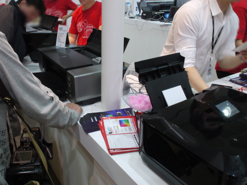 <b>プリンターにも高い関心が集まっていた</b>